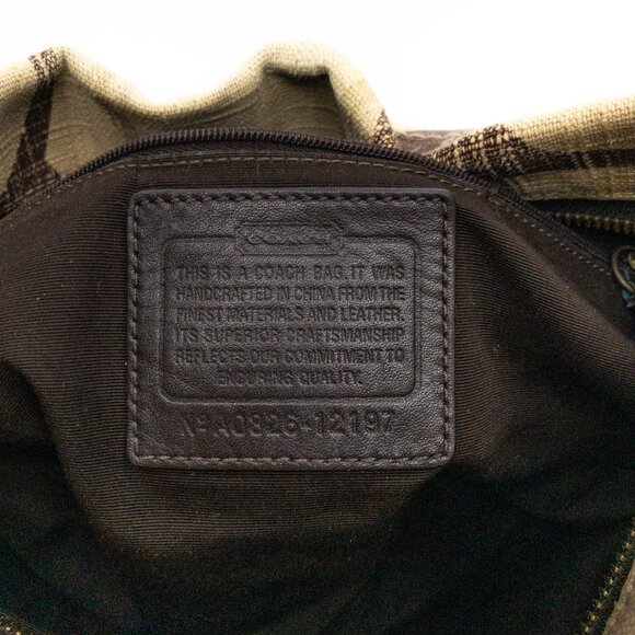 COACH Carly Denim Signature C Hobo Shoulder Handbag - A0826-12197 - Picture 3 of 16